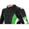 RSV Green Sports Biker Leather Motorcycle Jacket
